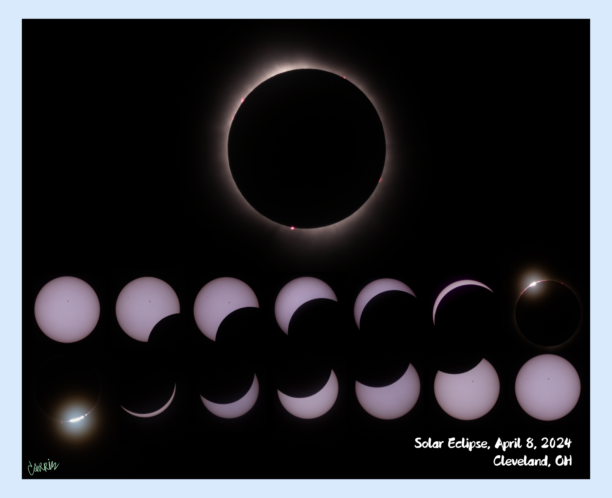 Solar eclipse poster design full.